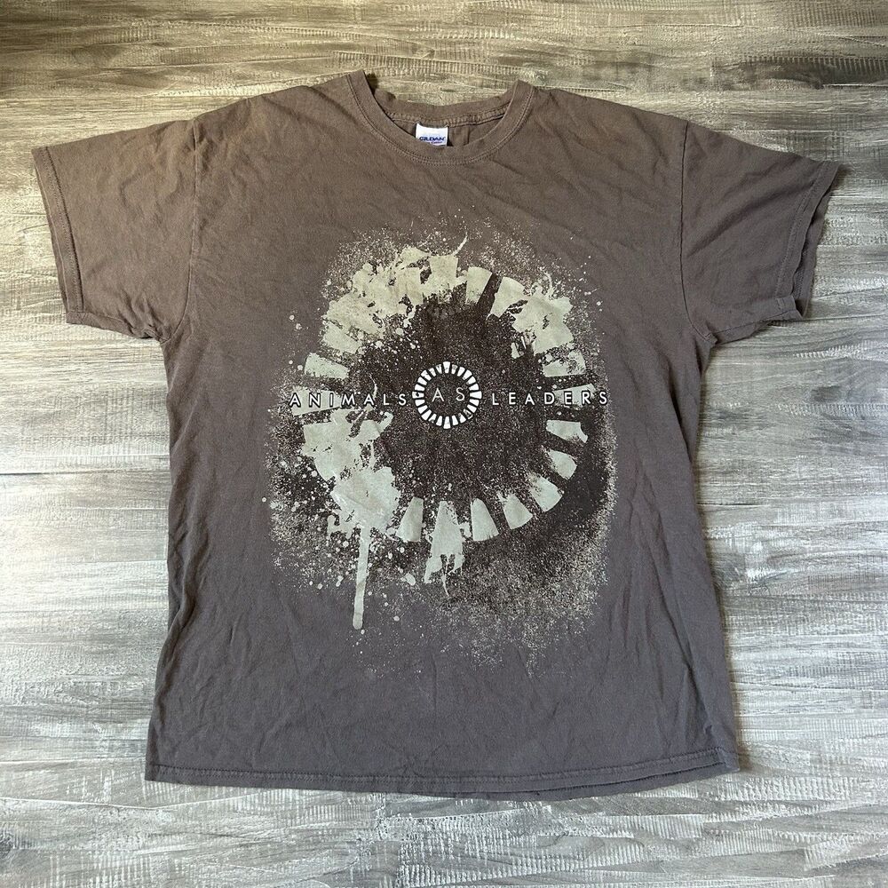 Animals As Leaders Band T Shirt Men’s Size Large Metal 2010s